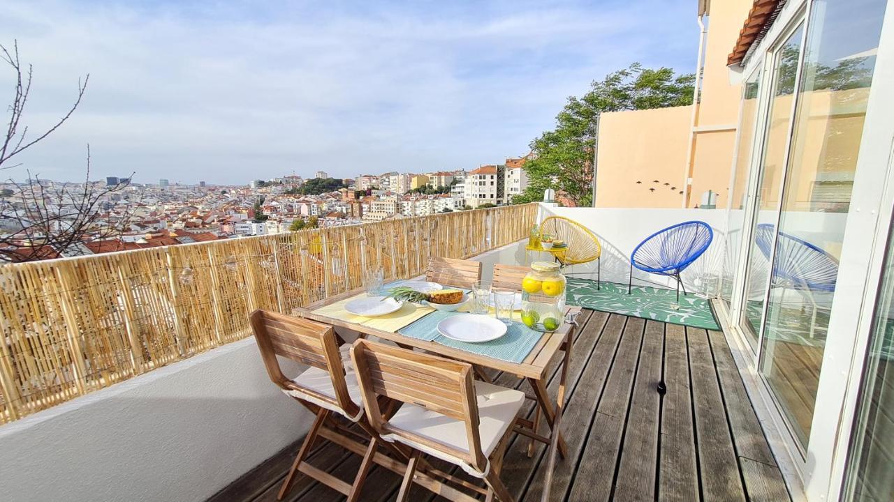 Happy Stay Lisbon - Suite With A View, Private Terrace & Ac Lisboa Exterior foto
