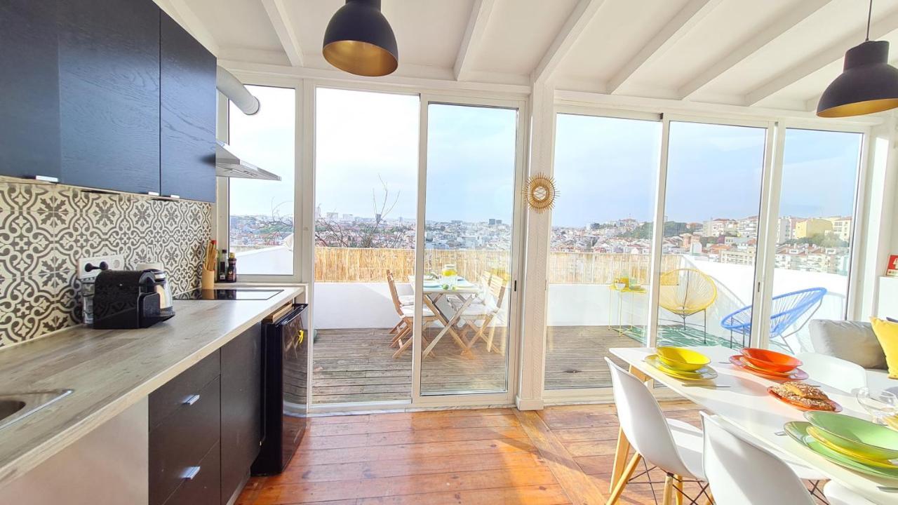 Happy Stay Lisbon - Suite With A View, Private Terrace & Ac Lisboa Exterior foto