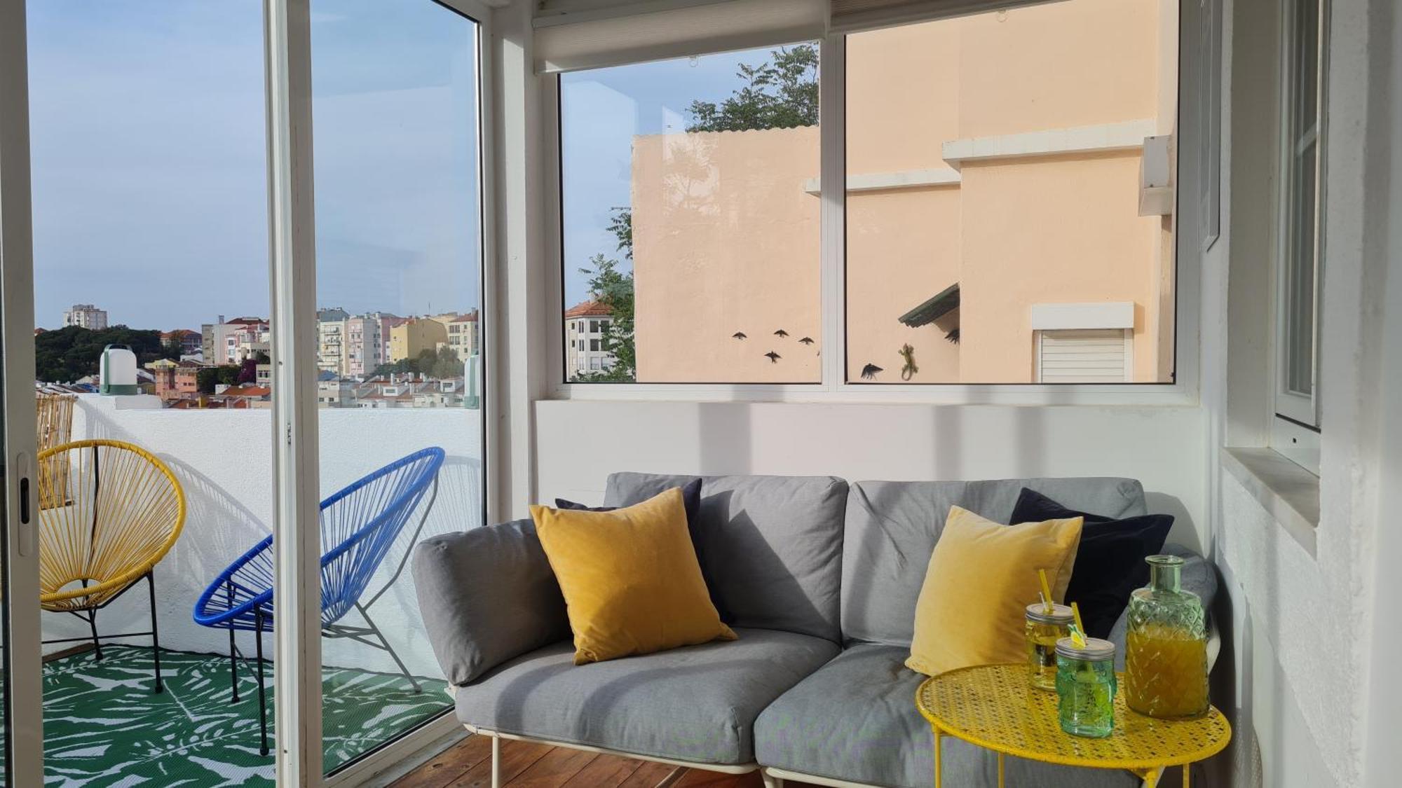 Happy Stay Lisbon - Suite With A View, Private Terrace & Ac Lisboa Exterior foto
