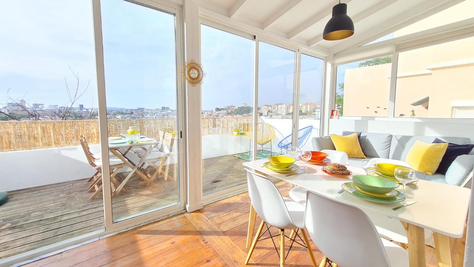 Happy Stay Lisbon - Suite With A View, Private Terrace & Ac Lisboa Exterior foto